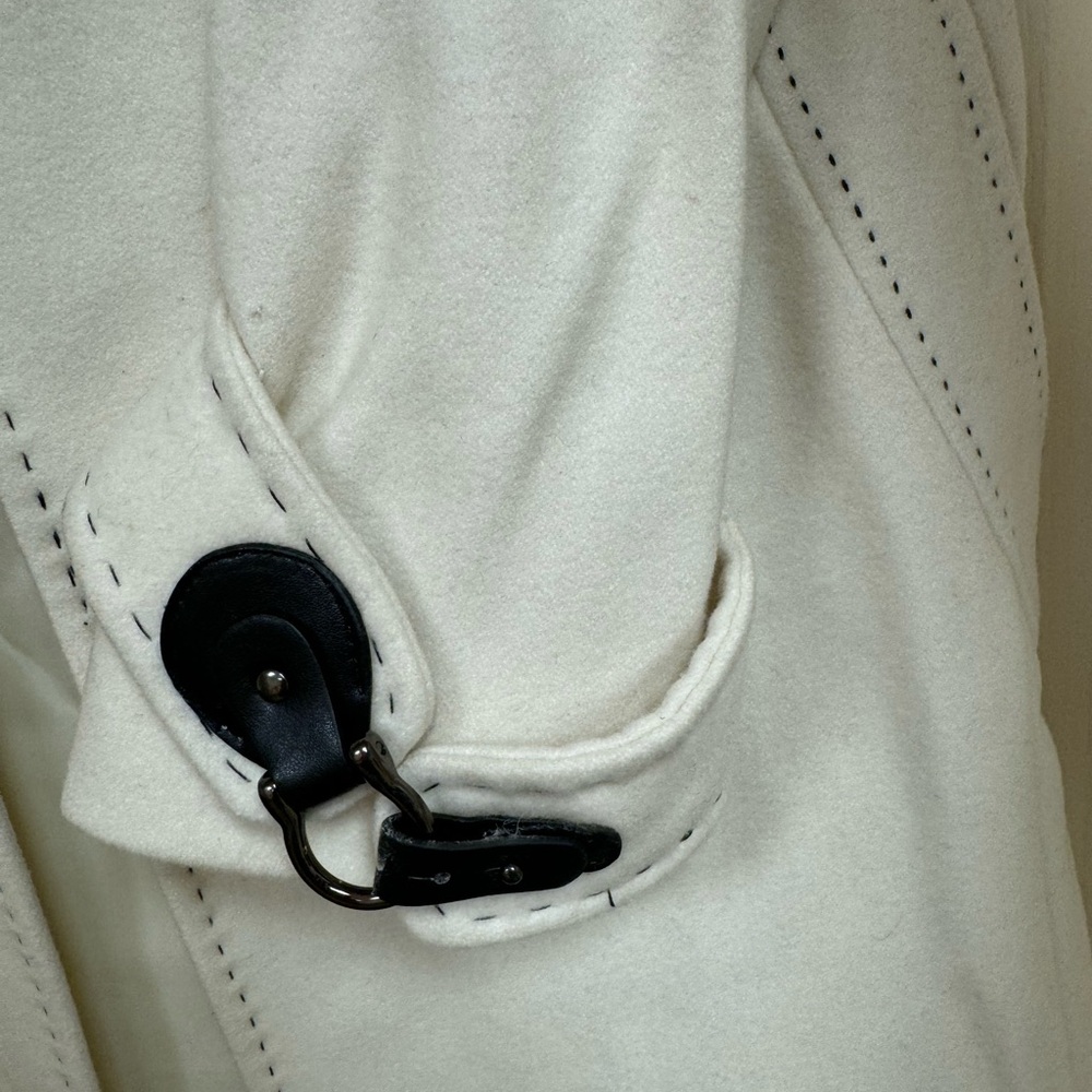 Via Spiga wool blend coat with belt - Picture 6 of 8